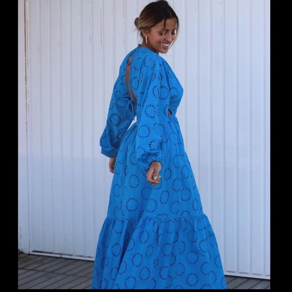 GORGEOUS ZARA Cutout Embroirdered Dress - Picture 2 of 10